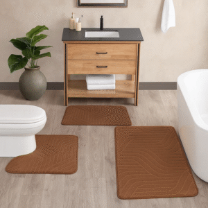 طقم دواسات حمام 3 قطع + شحن مجاني 🛁